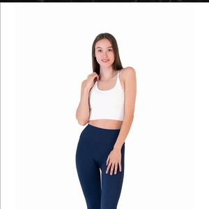 Linear Racer Top- Cloud